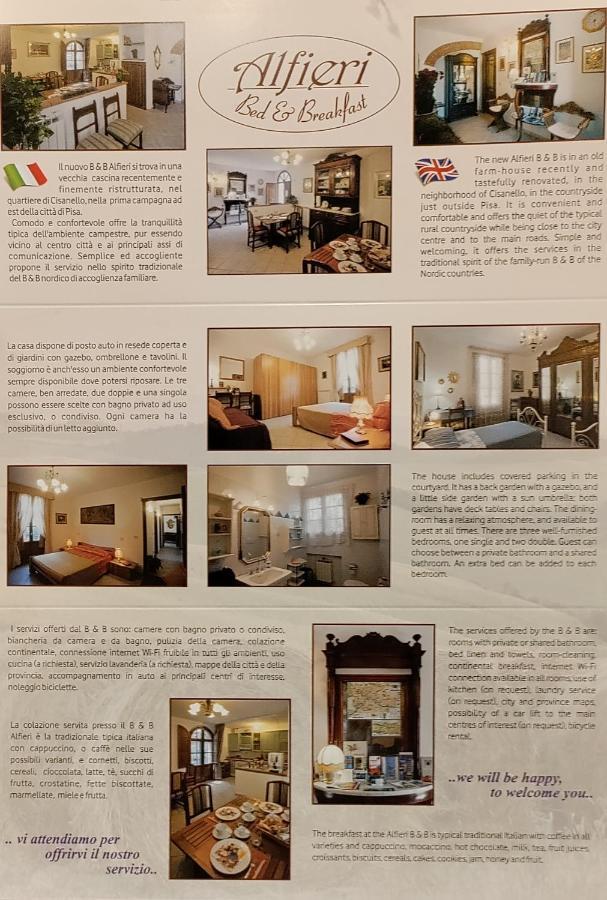 Alfieri Bed & Breakfast Pisa Exterior photo